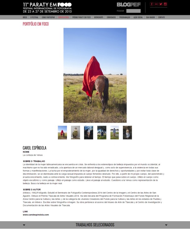 Paraty Em Foco - Carol Espíndola 2015